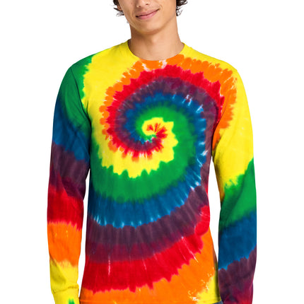 Port & Co ™  Tie-Dye Long Sleeve Tee.  PC147LS