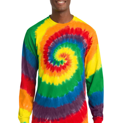 Port & Co ™  Tie-Dye Long Sleeve Tee.  PC147LS