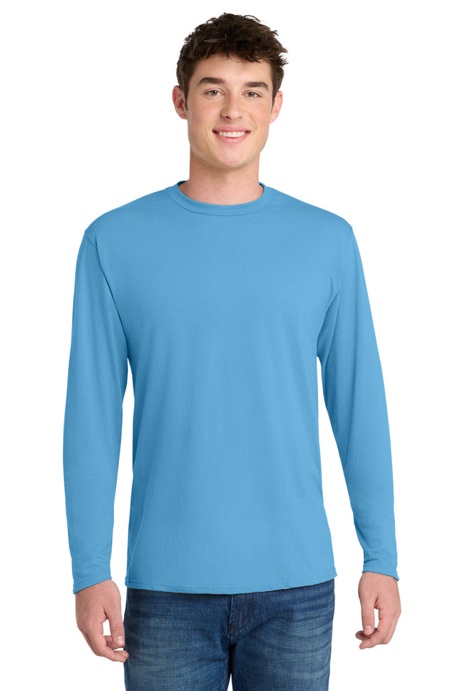 Port & Co ™  Long Sleeve Performance Blend Tee. PC381LS