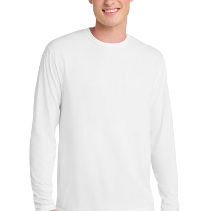 Port & Co ™  Long Sleeve Performance Blend Tee. PC381LS