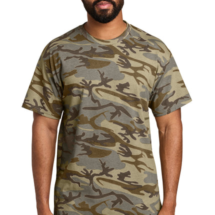 Port & Co ™  Core Cotton Camo Tee.  PC54C