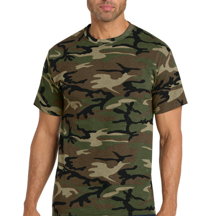 Port & Co ™  Core Cotton Camo Tee.  PC54C