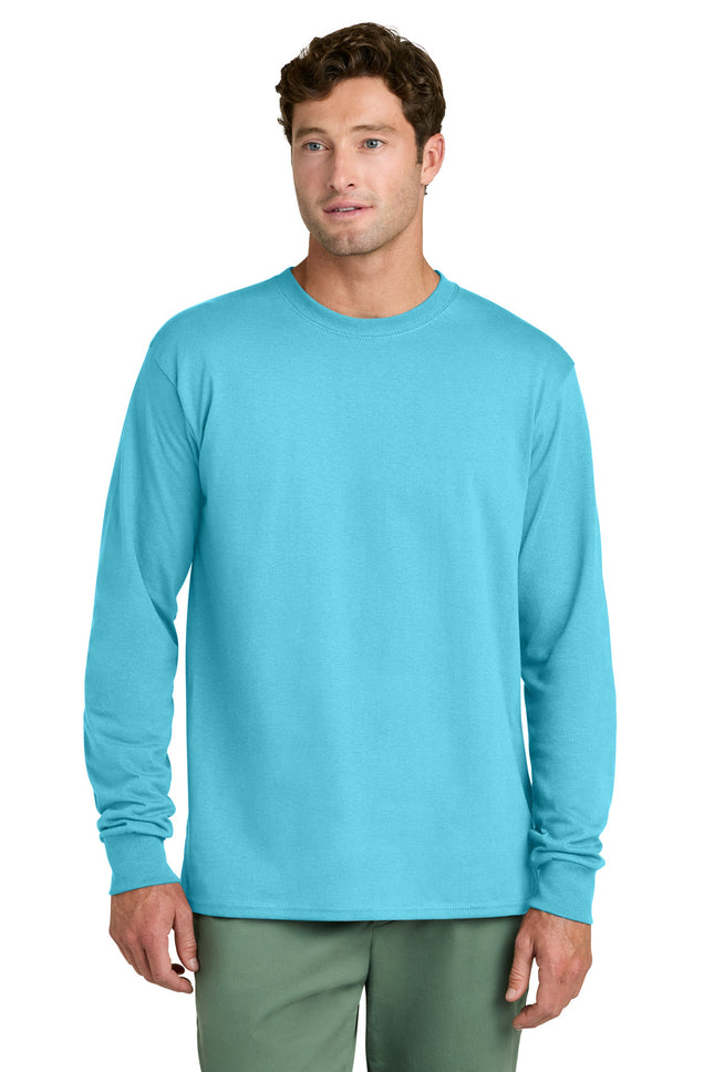 Port & Co ™  Long Sleeve Core Cotton Tee. PC54LS