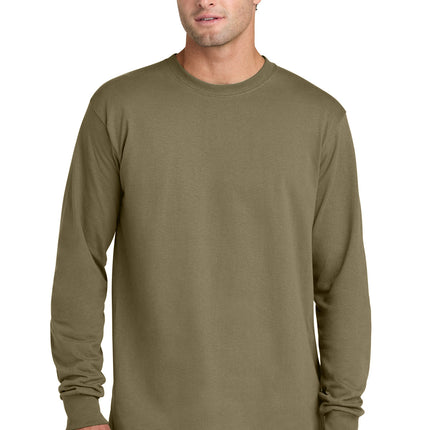 Port & Co ™  Long Sleeve Core Cotton Tee. PC54LS