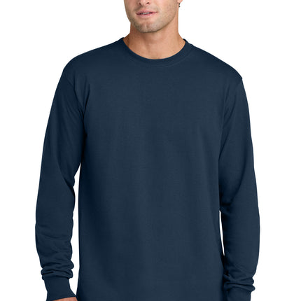 Port & Co ™  Long Sleeve Core Cotton Tee. PC54LS