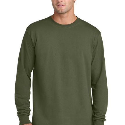 Port & Co ™  Long Sleeve Core Cotton Tee. PC54LS