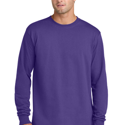 Port & Co ™  Long Sleeve Core Cotton Tee. PC54LS
