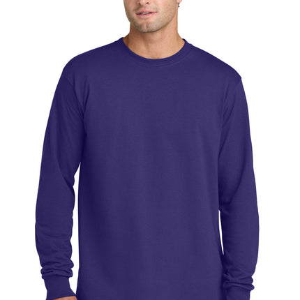 Port & Co ™  Long Sleeve Core Cotton Tee. PC54LS