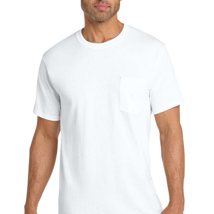 Port & Co ™  Core Cotton Pocket Tee. PC54P