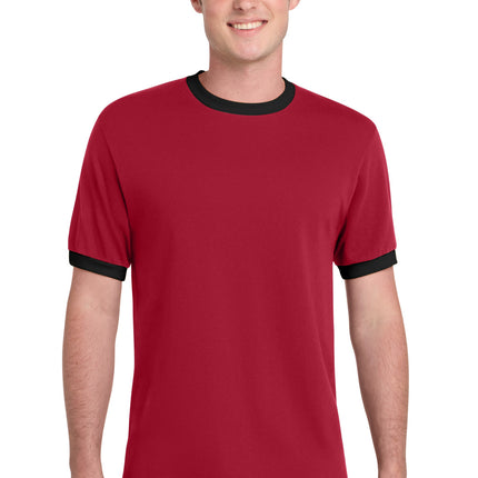 Port & Co ™  Core Cotton Ringer Tee.  PC54R