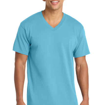 Port & Co ™  Core Cotton V-Neck Tee. PC54V