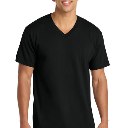 Port & Co ™  Core Cotton V-Neck Tee. PC54V