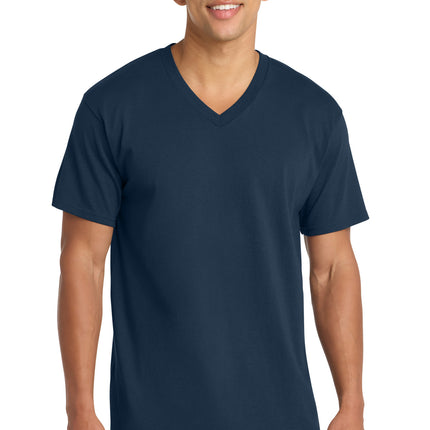 Port & Co ™  Core Cotton V-Neck Tee. PC54V