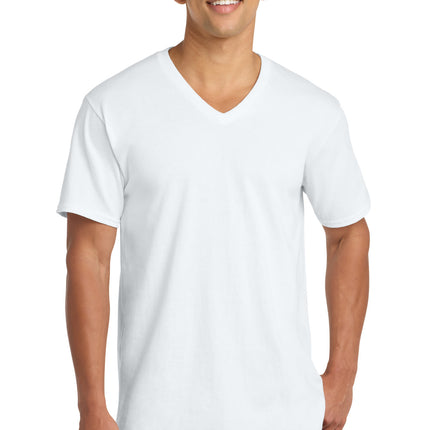 Port & Co ™  Core Cotton V-Neck Tee. PC54V