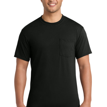 Port & Co ™  Core Blend Pocket Tee. PC55P