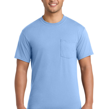 Port & Co ™  Core Blend Pocket Tee. PC55P