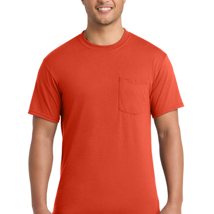 Port & Co ™  Core Blend Pocket Tee. PC55P