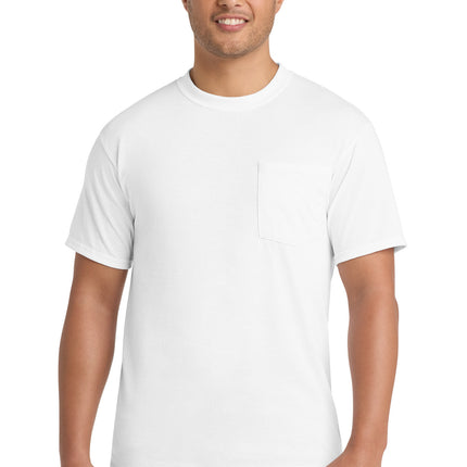 Port & Co ™  Core Blend Pocket Tee. PC55P