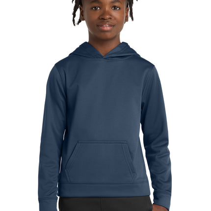Port & Co ™  Youth Performance Fleece Pullover Hooded Sweatshirt. PC590YH