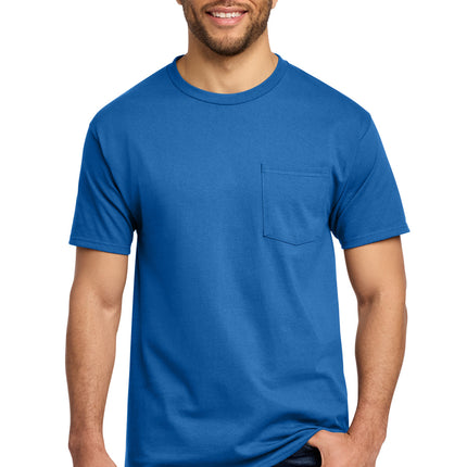 Port & Co ™  Tall Essential Pocket Tee. PC61PT