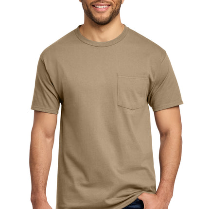Port & Co ™  Tall Essential Pocket Tee. PC61PT
