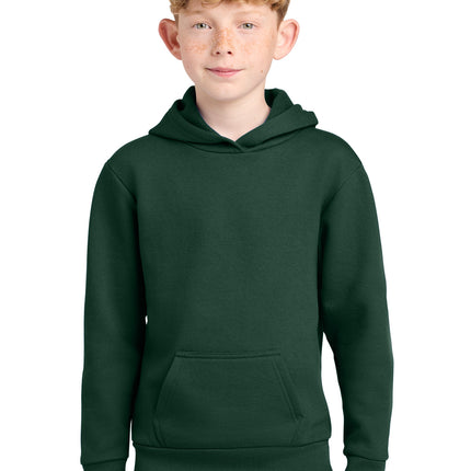 Port & Co ™  Youth Easy Fleece Pullover Hooded Sweatshirt PC68YH