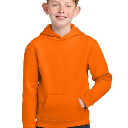 Port & Co ™  Youth Easy Fleece Pullover Hooded Sweatshirt PC68YH