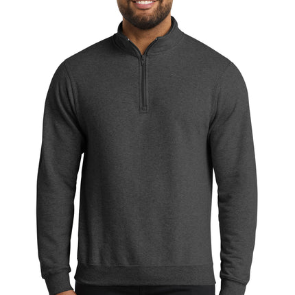 Port & Co ™  Core Fleece 1/4-Zip Pullover Sweatshirt PC78Q