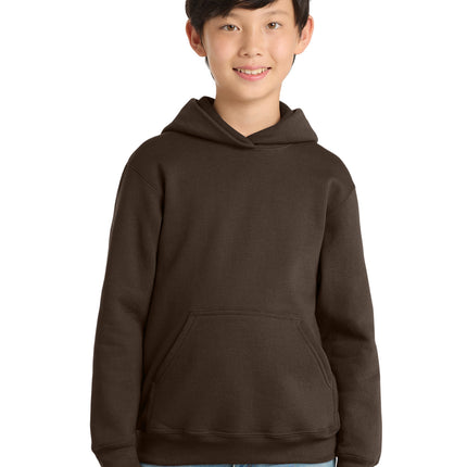 Port & Co ™  Youth Core Fleece Pullover Hooded Sweatshirt PC78YH