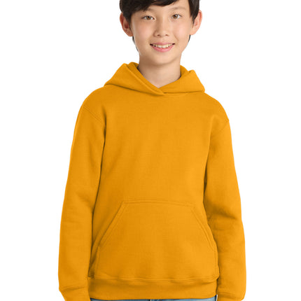 Port & Co ™  Youth Core Fleece Pullover Hooded Sweatshirt PC78YH
