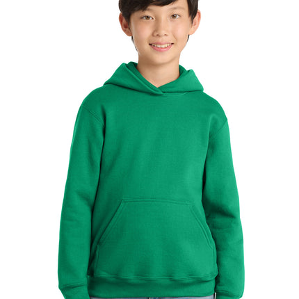 Port & Co ™  Youth Core Fleece Pullover Hooded Sweatshirt PC78YH