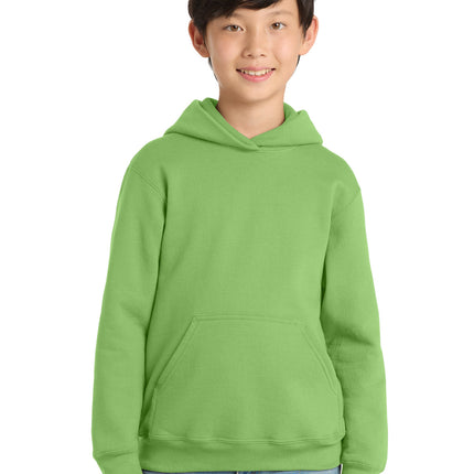 Port & Co ™  Youth Core Fleece Pullover Hooded Sweatshirt PC78YH