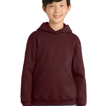 Port & Co ™  Youth Core Fleece Pullover Hooded Sweatshirt PC78YH