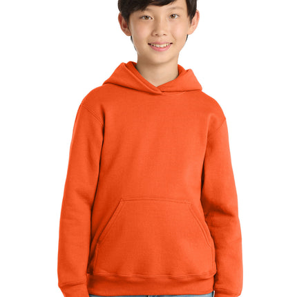 Port & Co ™  Youth Core Fleece Pullover Hooded Sweatshirt PC78YH