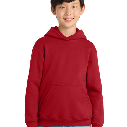 Port & Co ™  Youth Core Fleece Pullover Hooded Sweatshirt PC78YH