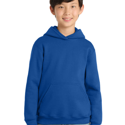 Port & Co ™  Youth Core Fleece Pullover Hooded Sweatshirt PC78YH