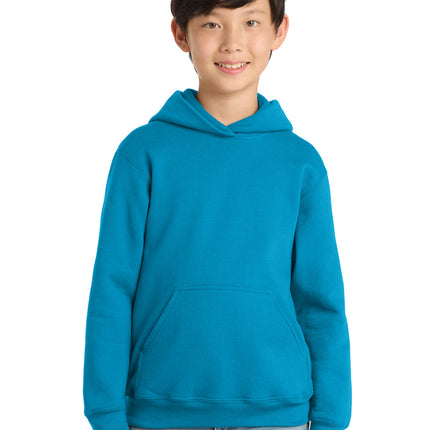 Port & Co ™  Youth Core Fleece Pullover Hooded Sweatshirt PC78YH