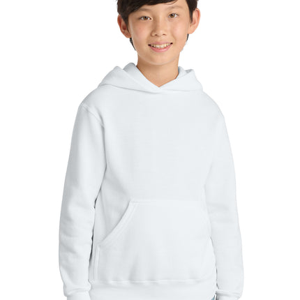 Port & Co ™  Youth Core Fleece Pullover Hooded Sweatshirt PC78YH
