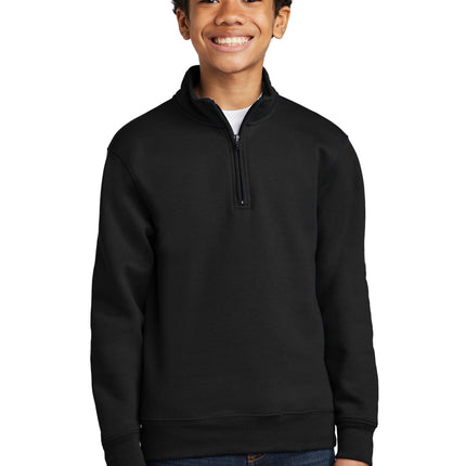 Port & Co ™  Youth Core Fleece 1/4-Zip Pullover Sweatshirt PC78YQ
