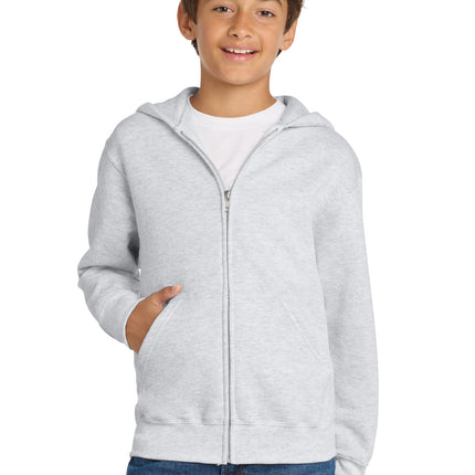 Port & Co ™  Youth Core Fleece Full-Zip Hooded Sweatshirt PC78YZH