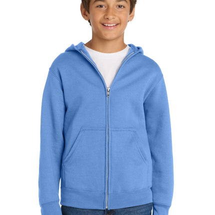 Port & Co ™  Youth Core Fleece Full-Zip Hooded Sweatshirt PC78YZH