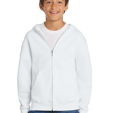 Port & Co ™  Youth Core Fleece Full-Zip Hooded Sweatshirt PC78YZH