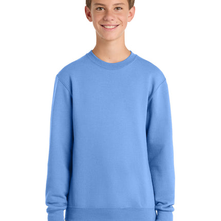 Port & Co ™  Youth Core Fleece Crewneck Sweatshirt PC78Y