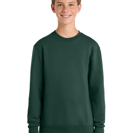 Port & Co ™  Youth Core Fleece Crewneck Sweatshirt PC78Y