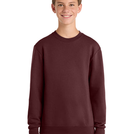 Port & Co ™  Youth Core Fleece Crewneck Sweatshirt PC78Y