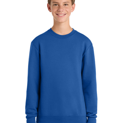 Port & Co ™  Youth Core Fleece Crewneck Sweatshirt PC78Y