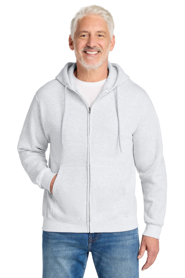 Port & Co ™  Core Fleece Full-Zip Hooded Sweatshirt. PC78ZH
