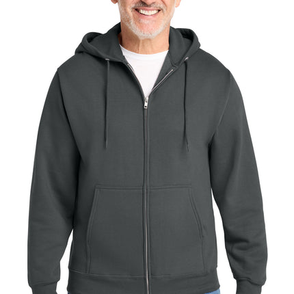 Port & Co ™  Core Fleece Full-Zip Hooded Sweatshirt. PC78ZH