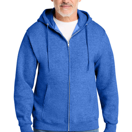 Port & Co ™  Core Fleece Full-Zip Hooded Sweatshirt. PC78ZH