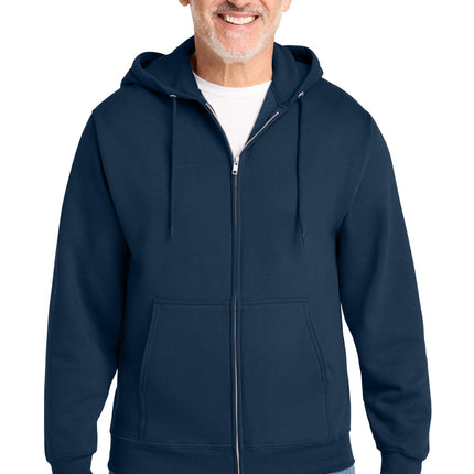 Port & Co ™  Core Fleece Full-Zip Hooded Sweatshirt. PC78ZH